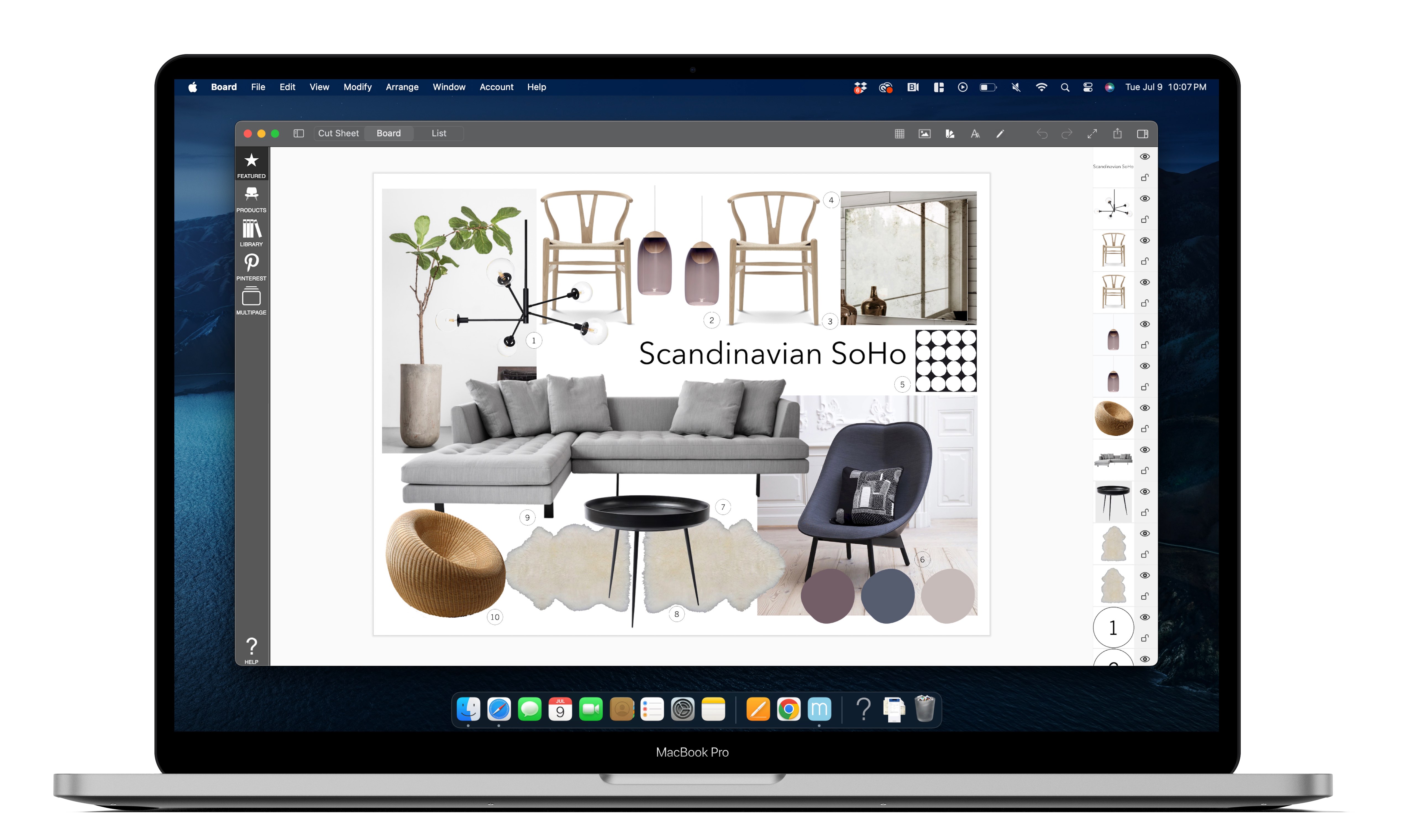 Morpholio Board: Board on Mac