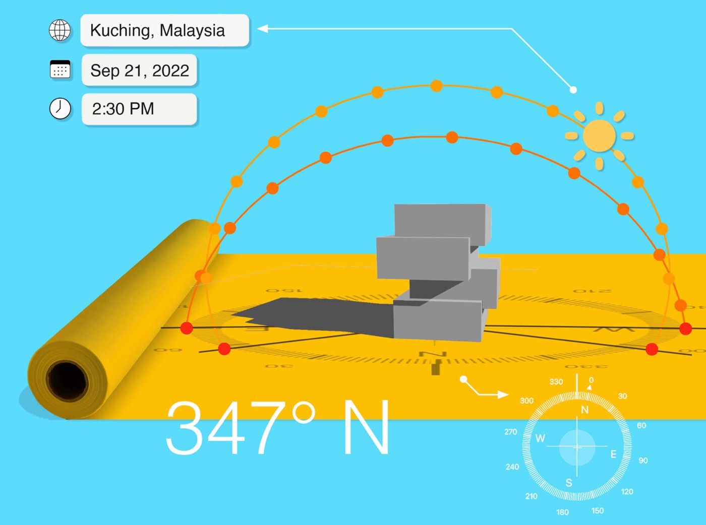 Morpholio Trace Best App For Architects, Landscape Architecture, Interior Design. Shadow Maker technology.
