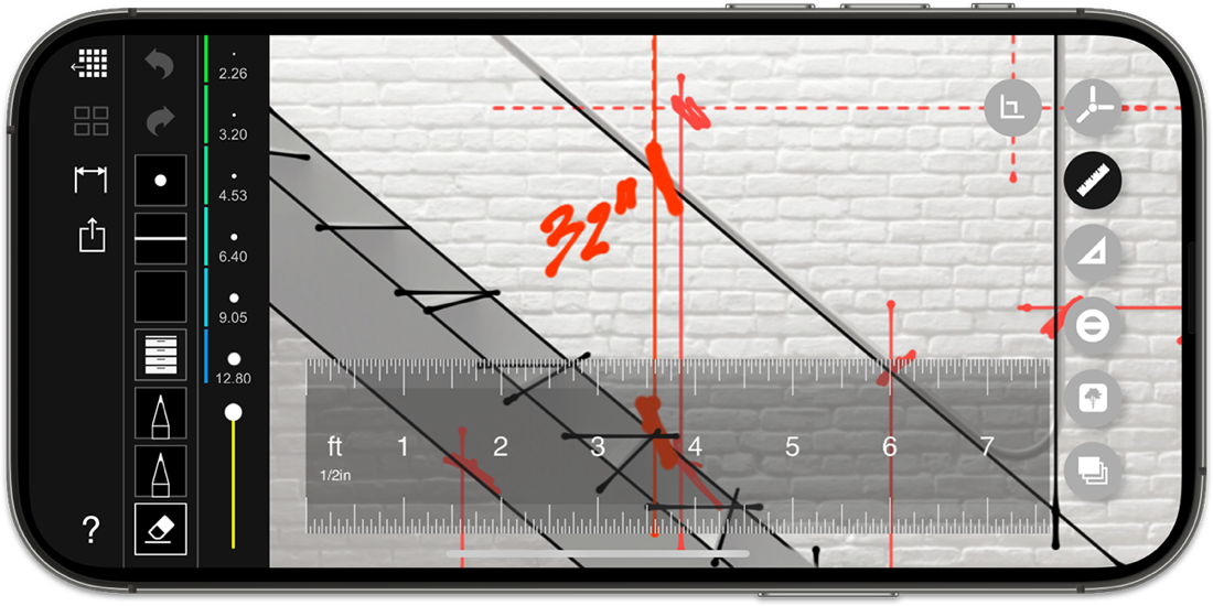 Morpholio Trace Best iPhone App For Architects, Construction Administration, Export to CAD